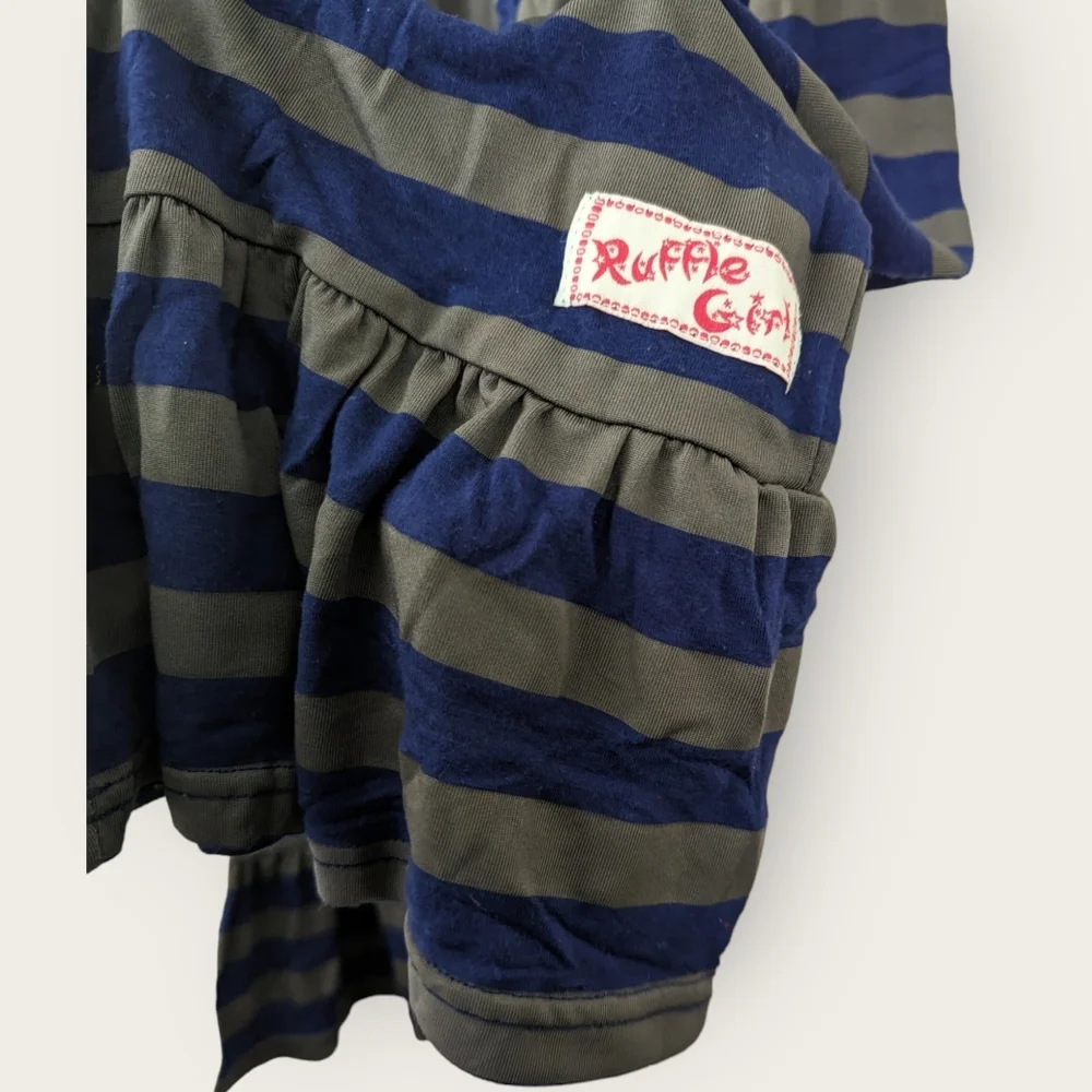 🤎5/$25🤎 Ruffle Gurl Striped Lounge Pants - Picture 2 of 4